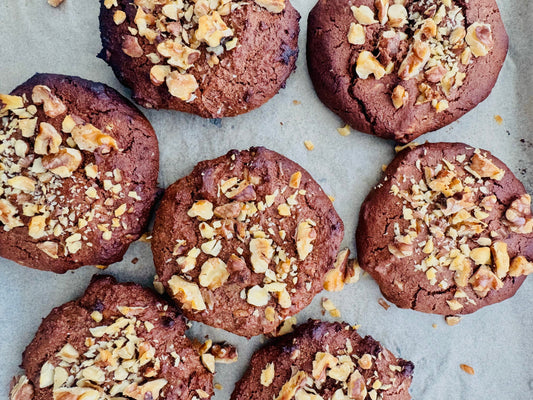 Chewy Chocolate Ashwagandha Cookies