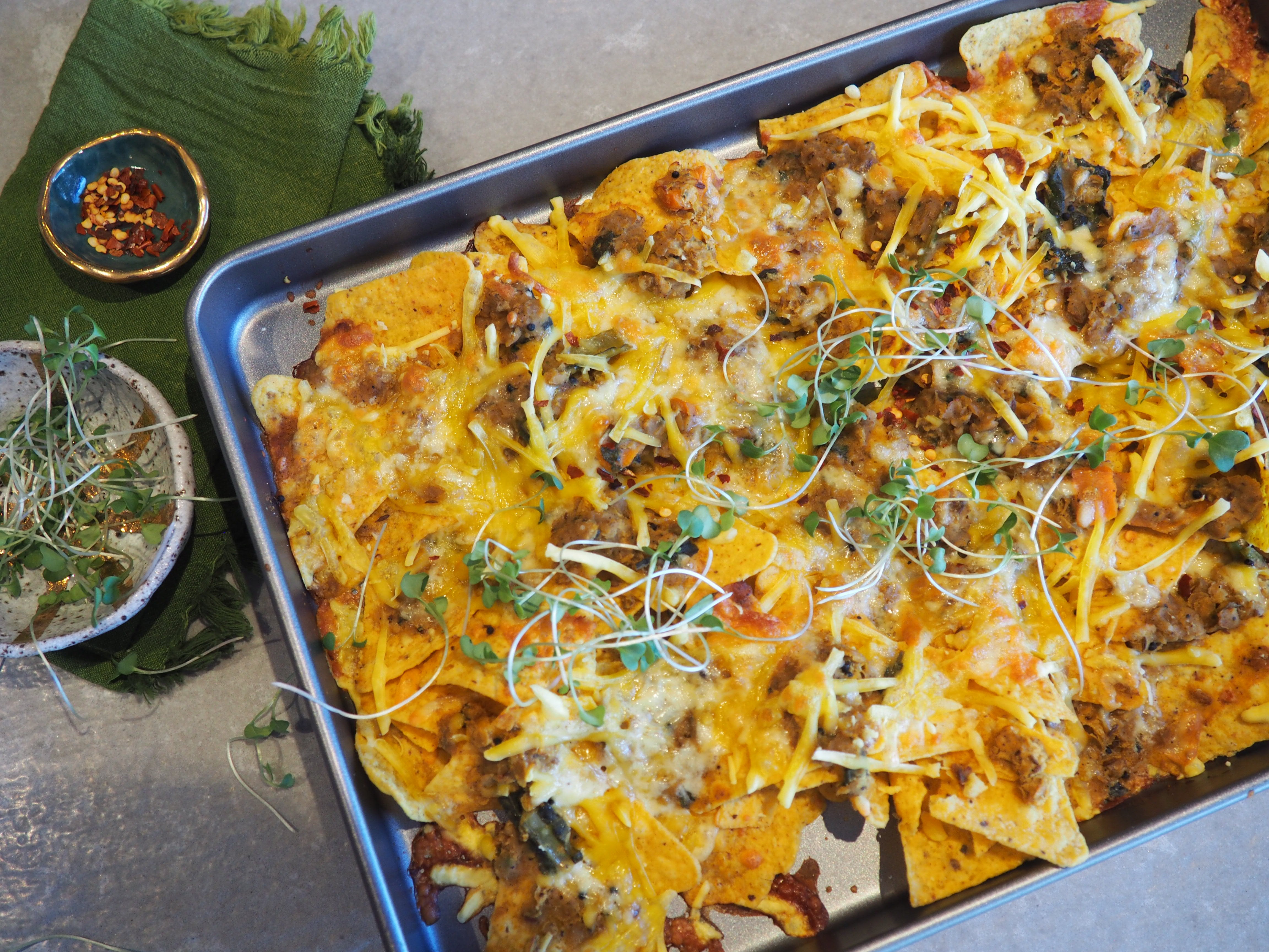Vegan Nachos
 &ndash; Lovemyearth