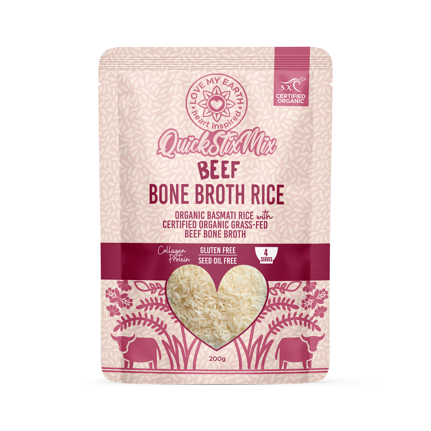 Bone Broth Rice - Beef