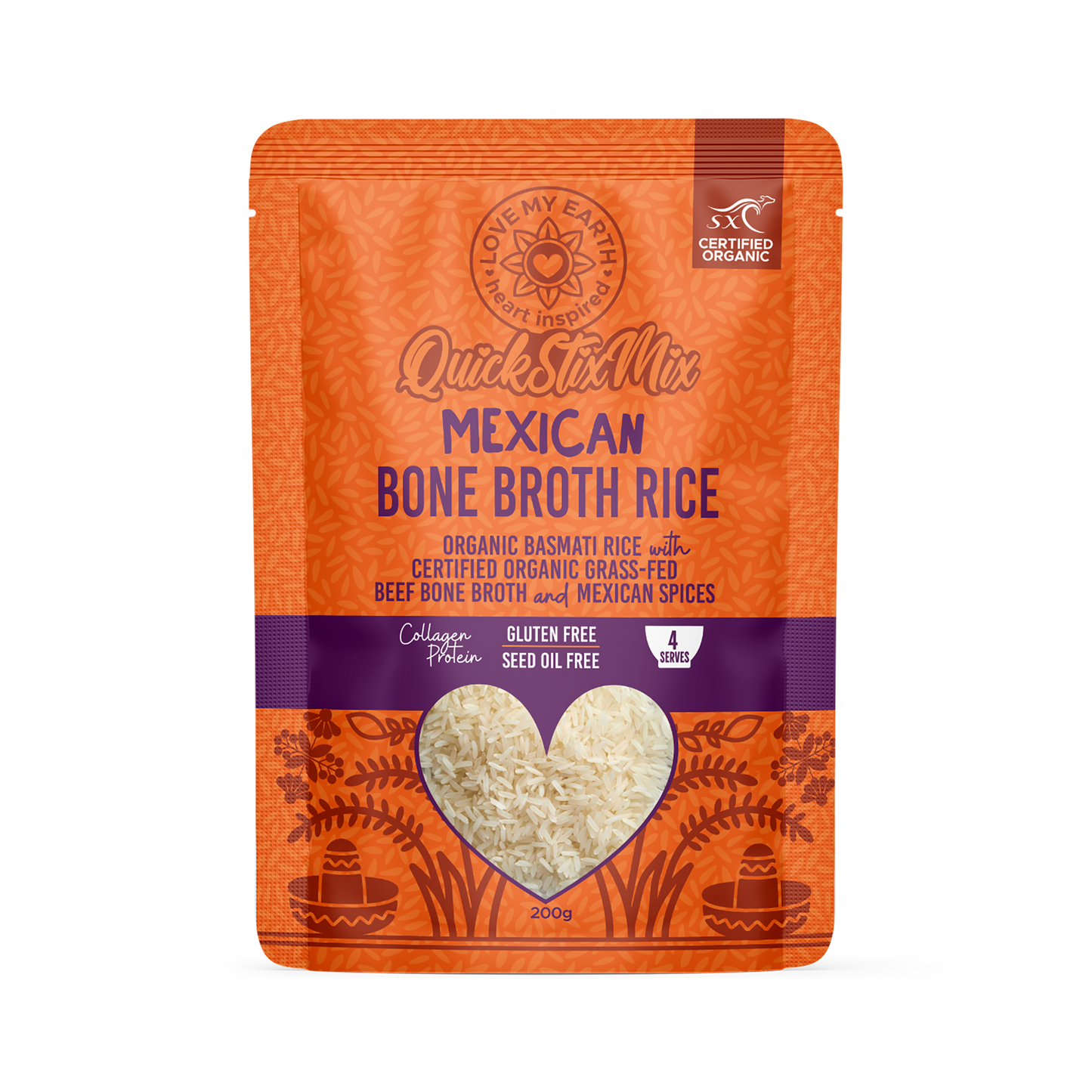 Bone Broth Rice - Mexican