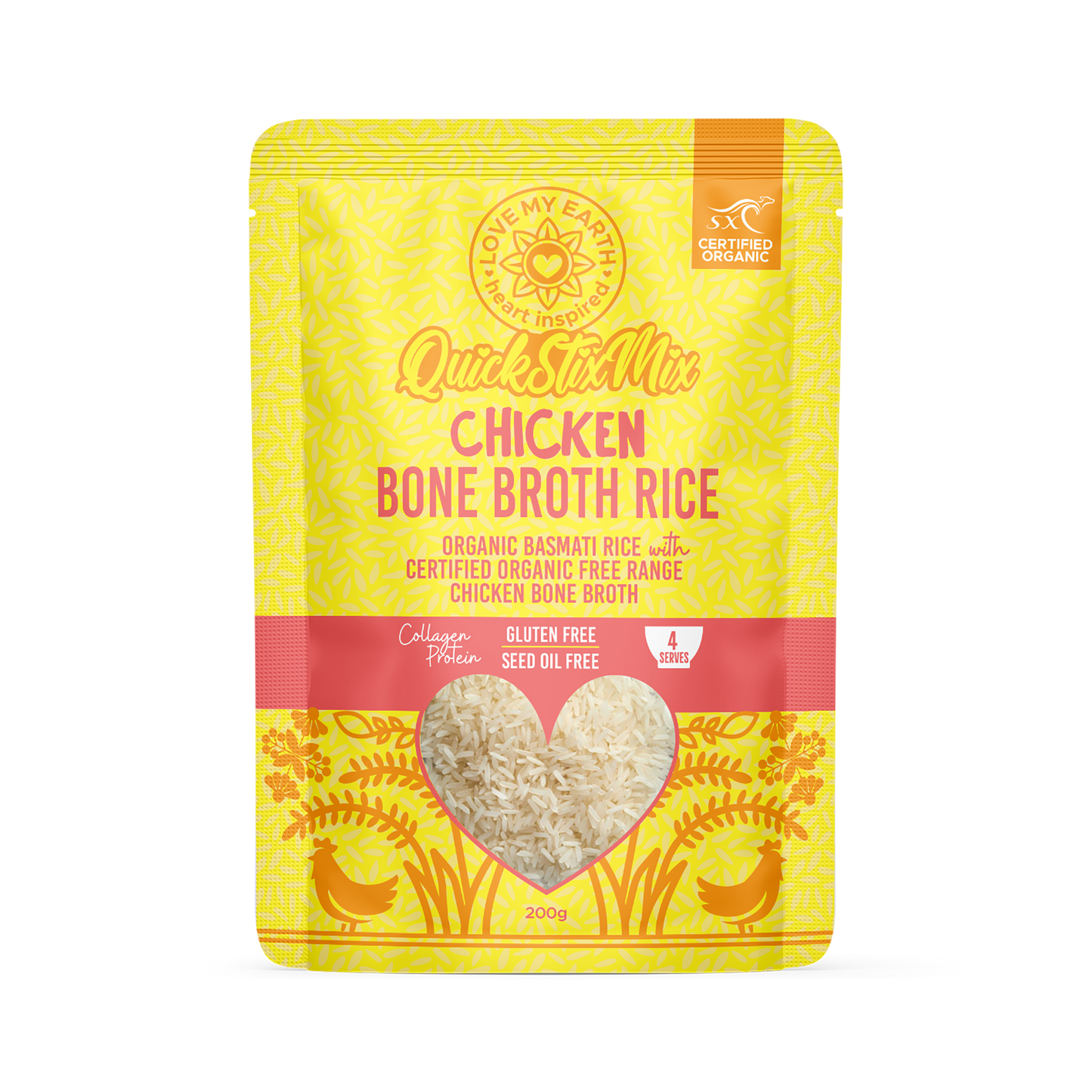 Bone Broth Rice - Chicken