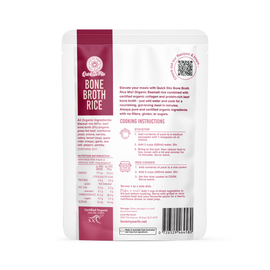 Bone Broth Rice - Beef