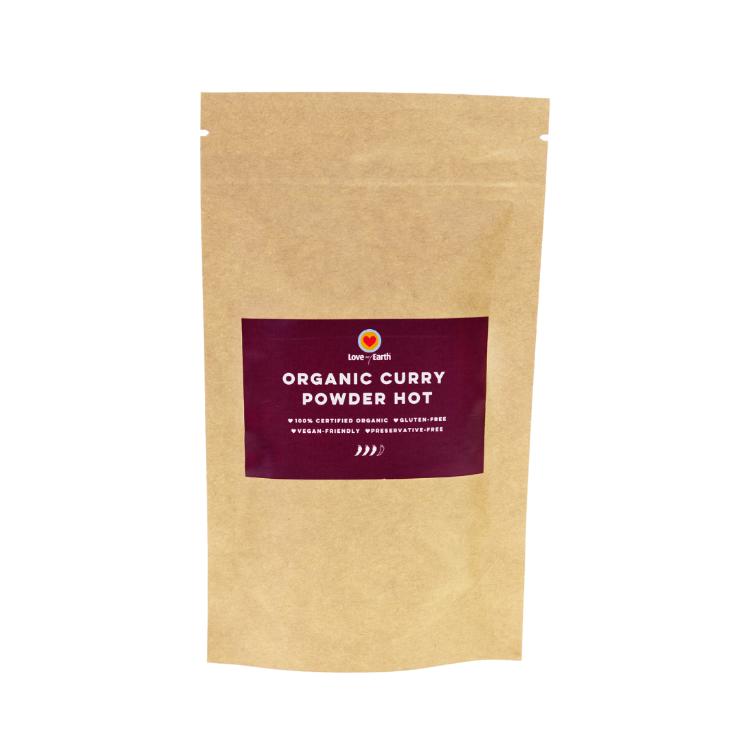 Organic Curry Powder Hot 80g