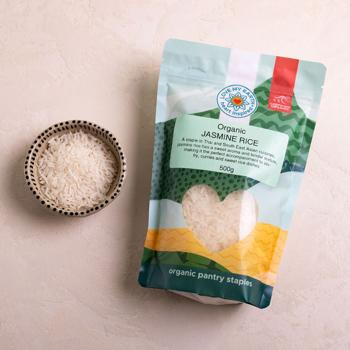 Organic Jasmine Rice 500g