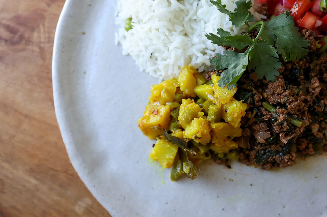 A Celebration of Indian Spiced Vegetables