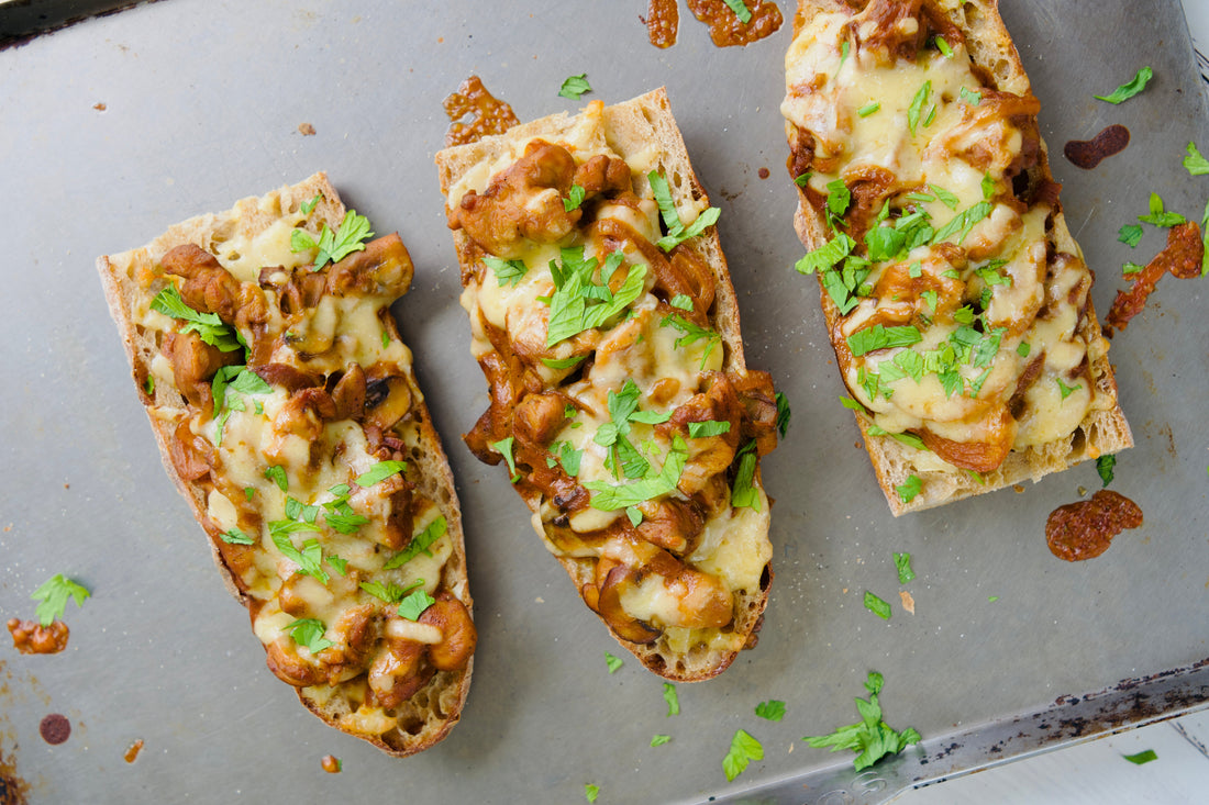 Organic Butter Chicken Melt on Sourdough