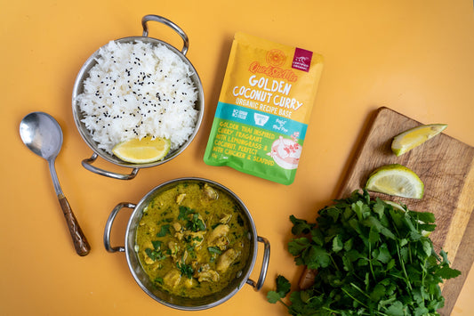 Golden Coconut Curry Quick Stix: Our New Certified Organic, Thai Inspired Curry Base