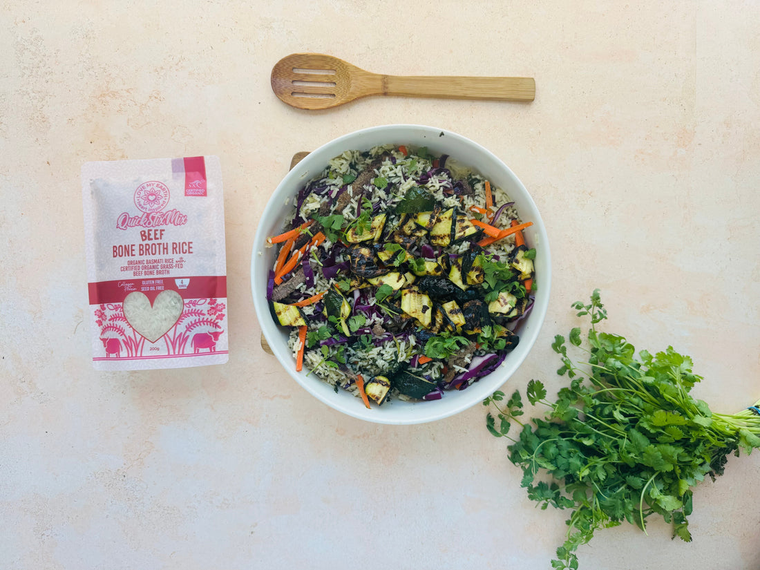 Organic Beef Bone Broth Rice