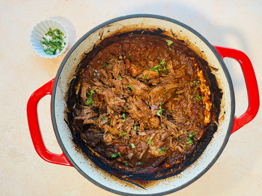 Tender, flavour-packed slow cooked beef