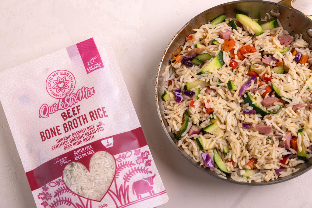Bone Broth Rice - Beef