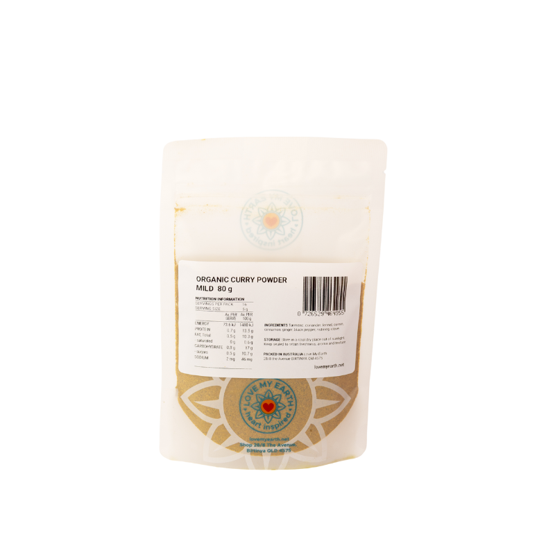 Organic Curry Powder Mild 80g