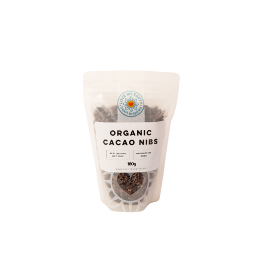 Organic Cacao Nibs 180g