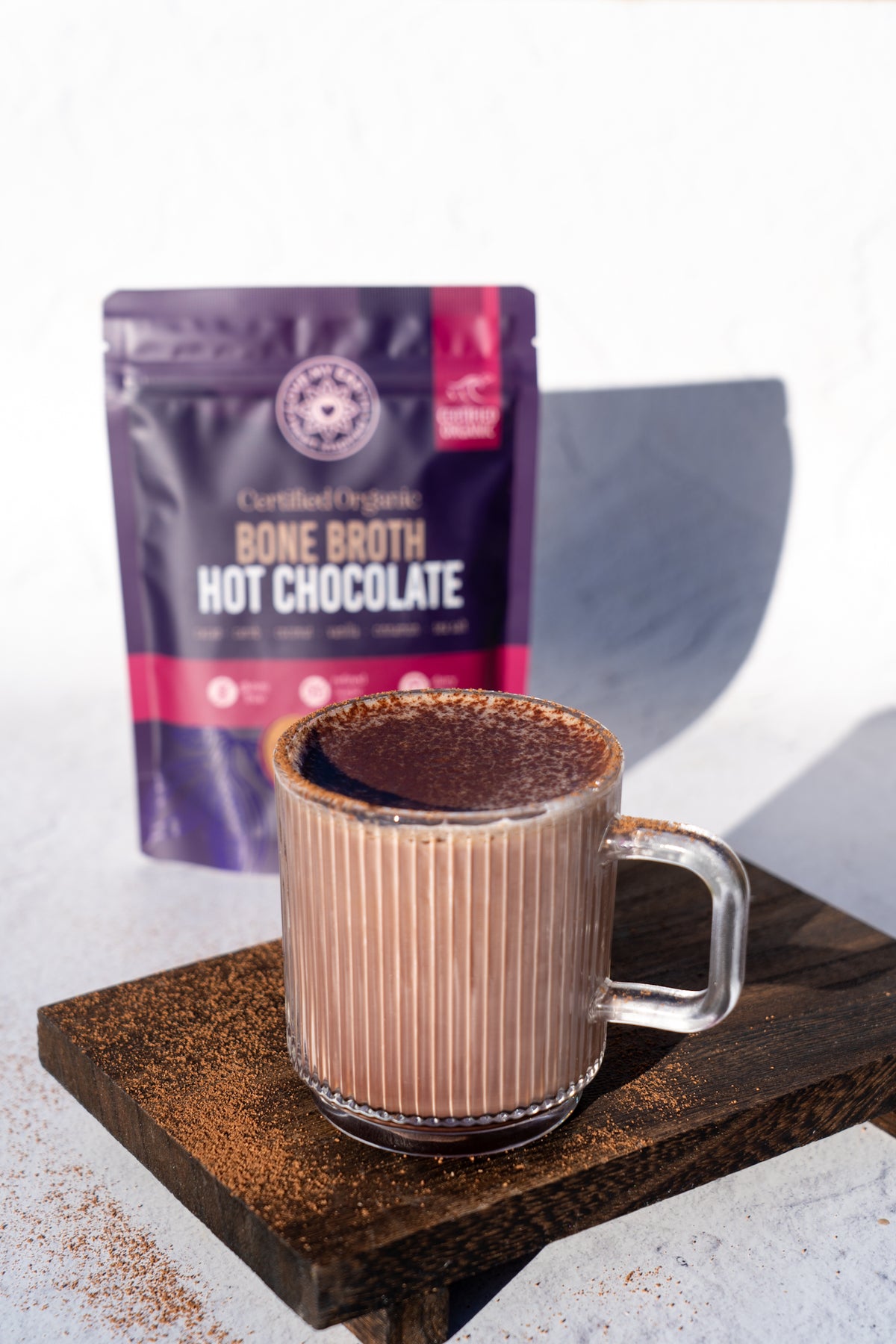 Organic Bone Broth Hot Chocolate 196g