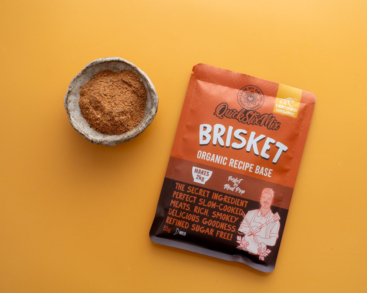 NEW Brisket Quick Stix 55g - Organic recipe base & seasoning