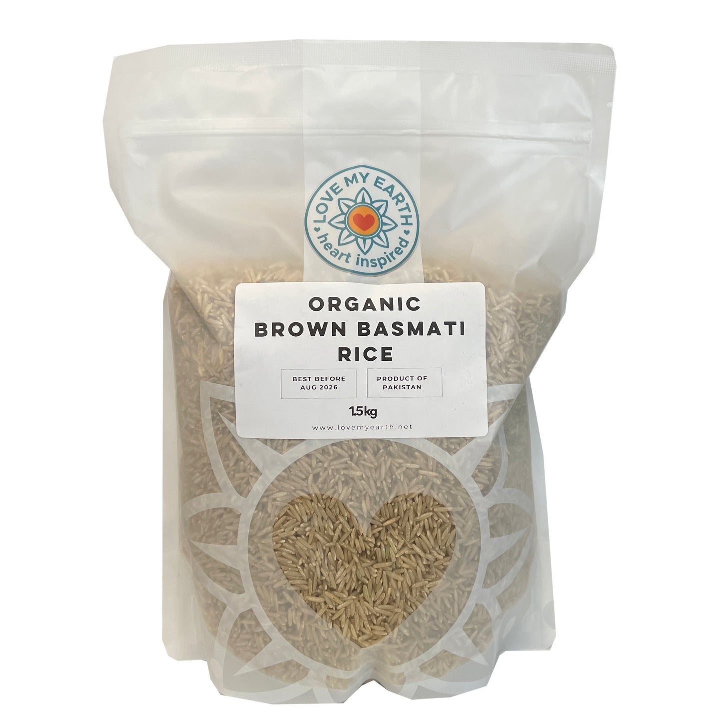 Organic Brown Basmati Rice 1.5kg