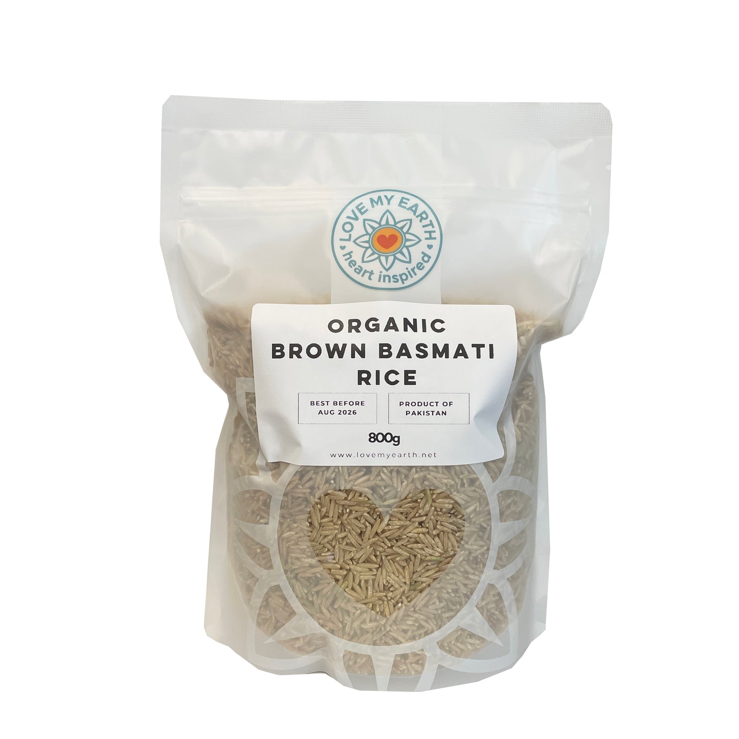 Organic Brown Basmati Rice 800g
