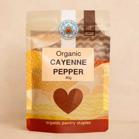 Organic Cayenne Pepper 80g