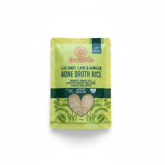 Bone Broth Rice - Coconut, Lime & Ginger Chicken Bone Broth Rice 200g