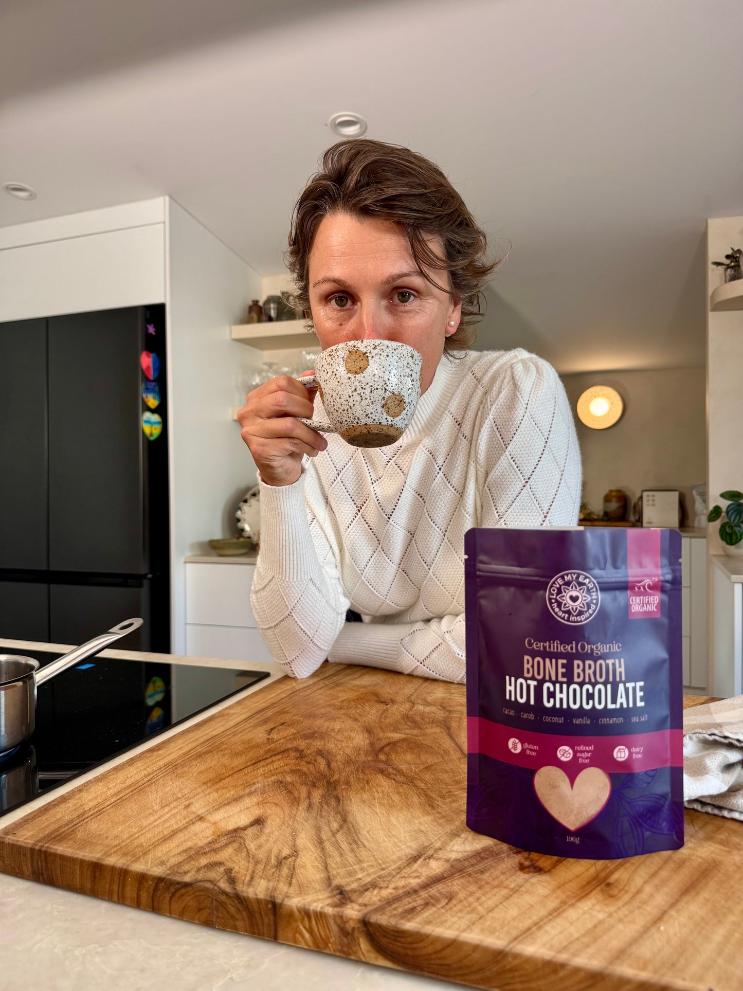 Organic Bone Broth Hot Chocolate 196g