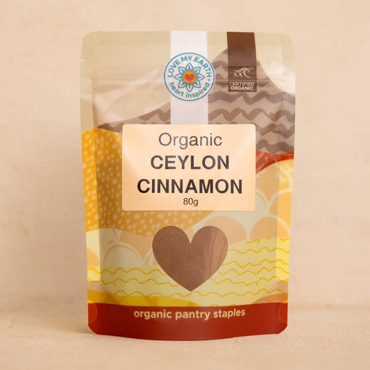 Organic Ceylon Cinnamon Powder 80g