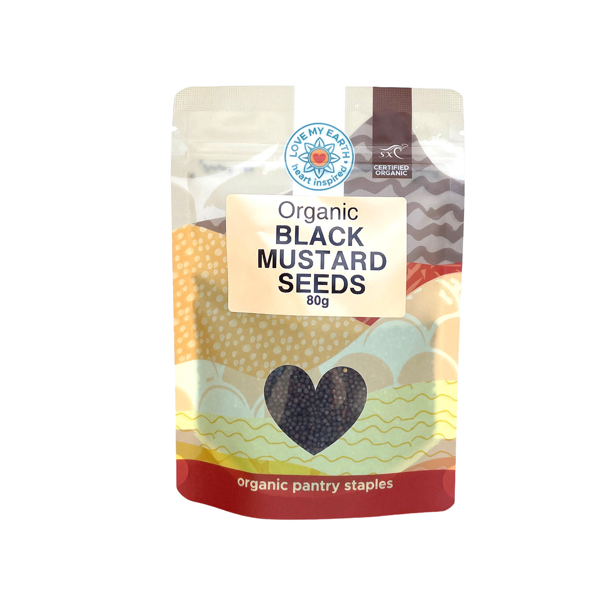 Organic Mustard Seeds 80g