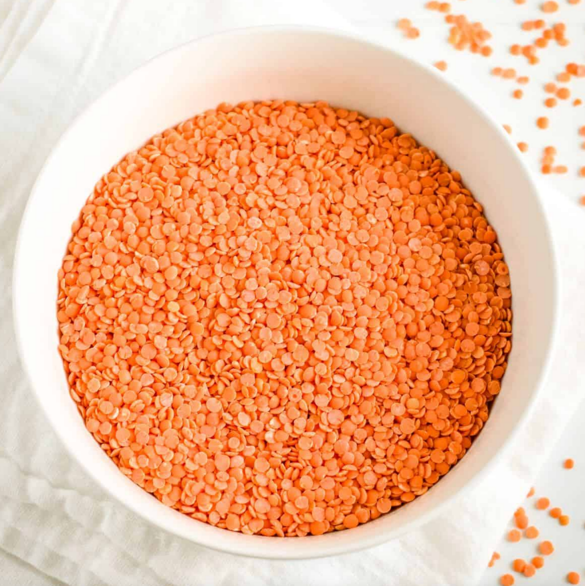 Organic Red Lentils 