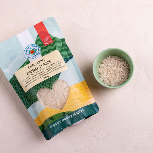 Organic Basmati Rice 500g - Lovemyearth