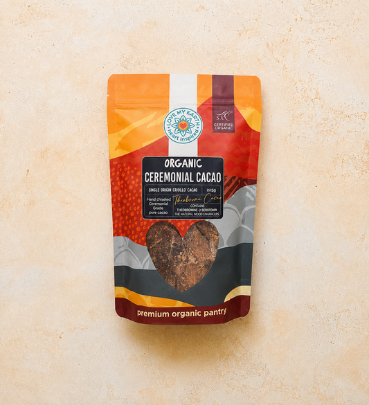 Organic Ceremonial Cacao Pieces 225g