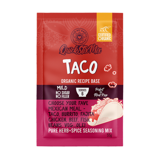 Taco Quick Stix Mix - organic recipe base