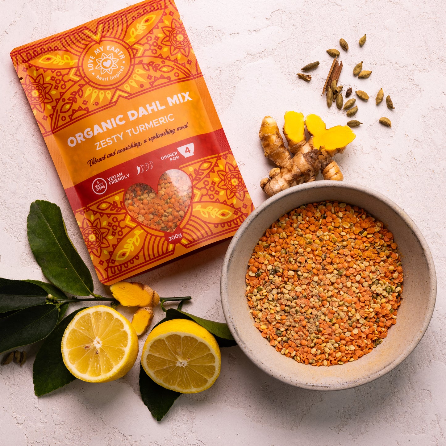 Organic Dahl Mix ZESTY TURMERIC